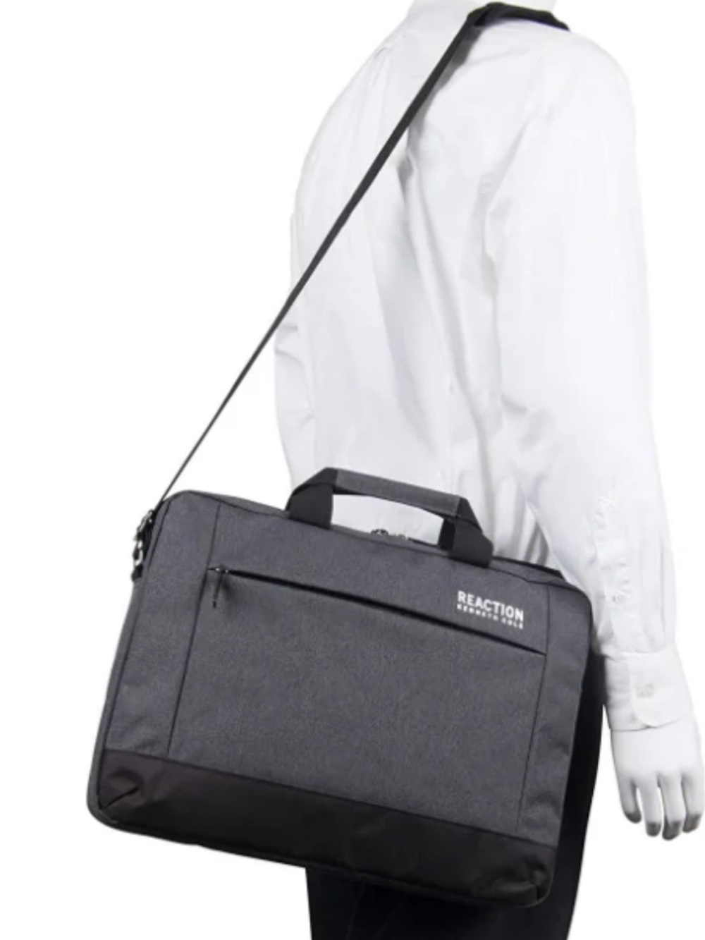 Kenneth Cole Reaction Charcoal Laptop Travel Bag